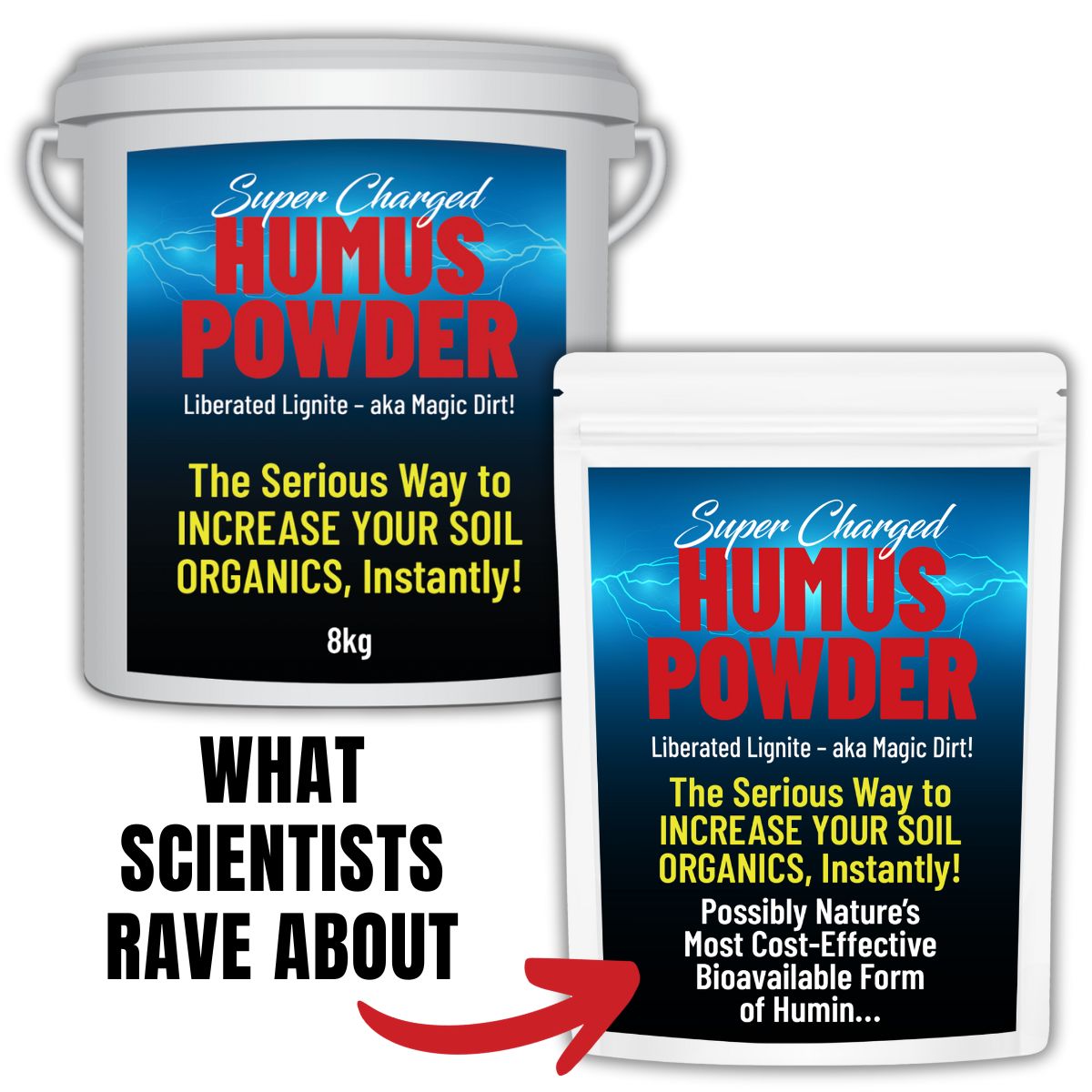 Super Charged Humus Powder