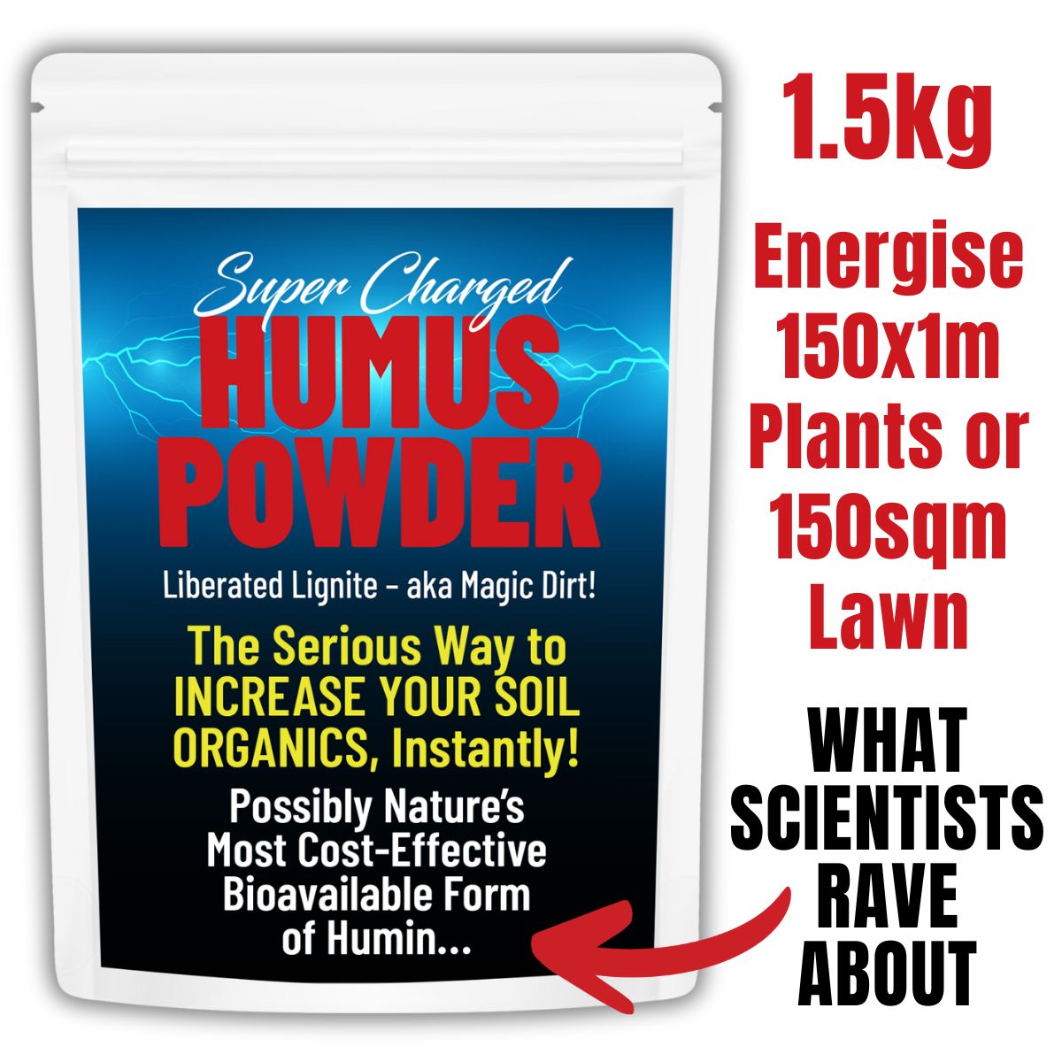 Super Charged Humus Powder