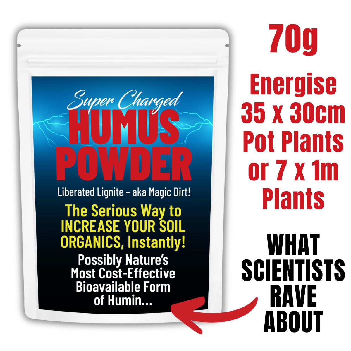 Super Charged Humus Powder