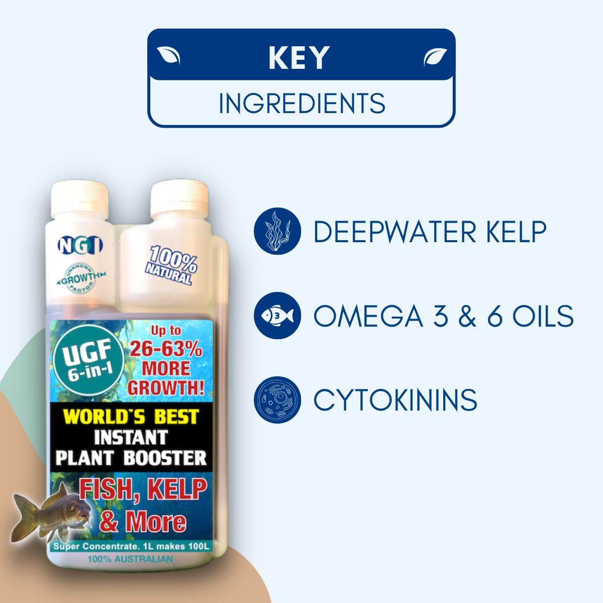 UGF 6-in-1 Organic Liquid Fertiliser