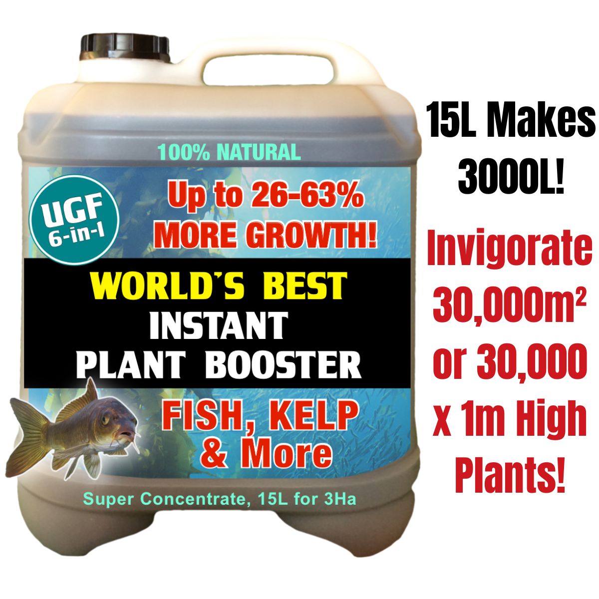 UGF 6-in-1 Organic Liquid Fertiliser