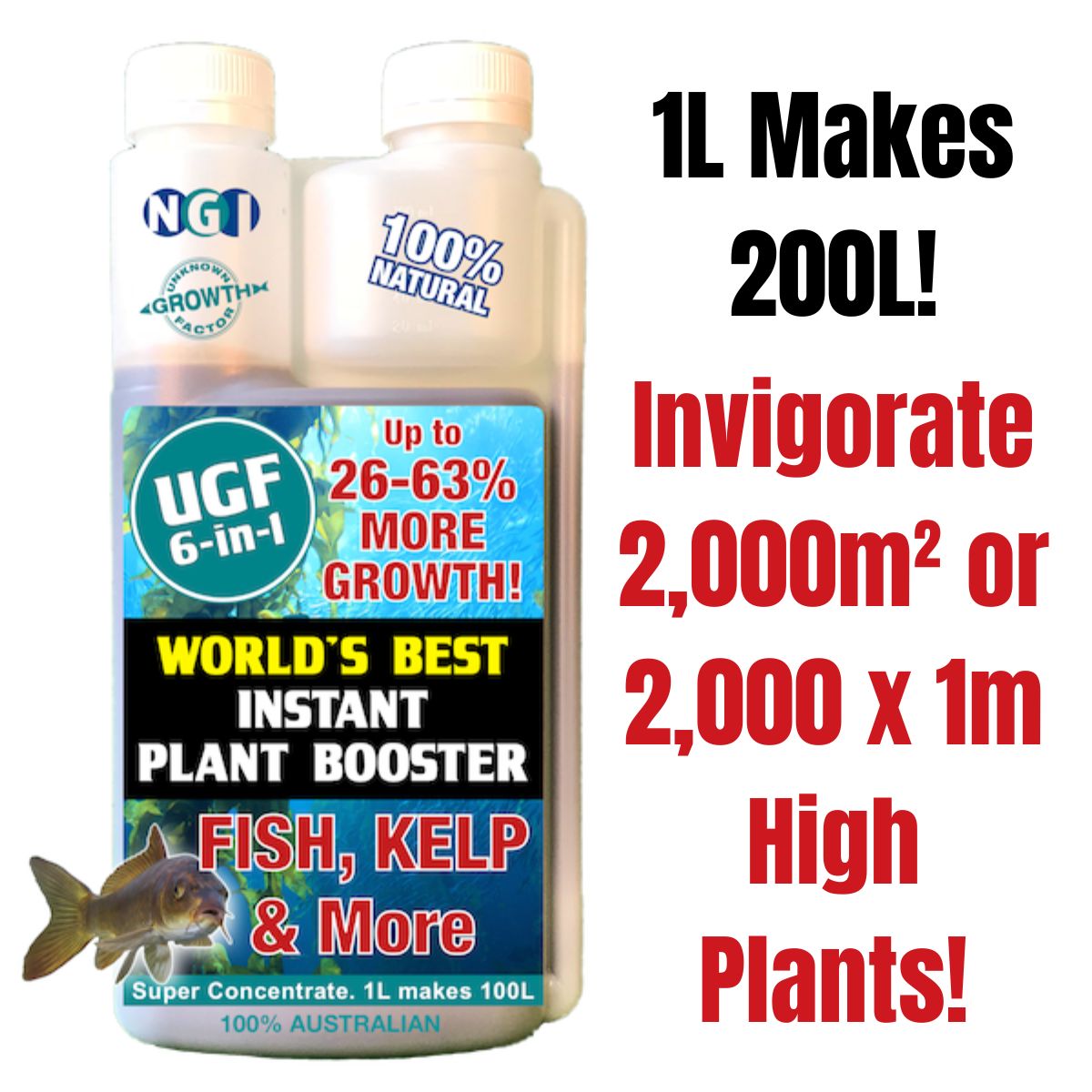UGF 6-in-1 Organic Liquid Fertiliser