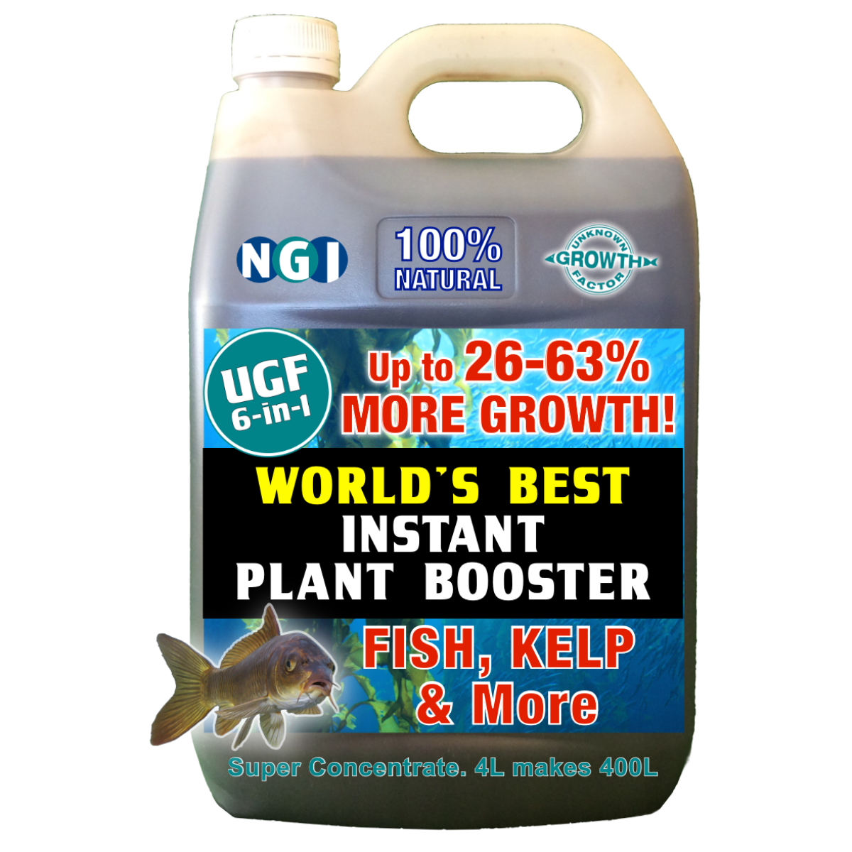 UGF 6-in-1 Organic Liquid Fertiliser