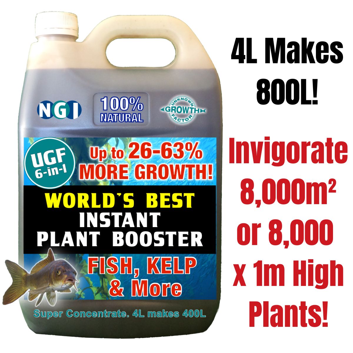 UGF 6-in-1 Organic Liquid Fertiliser