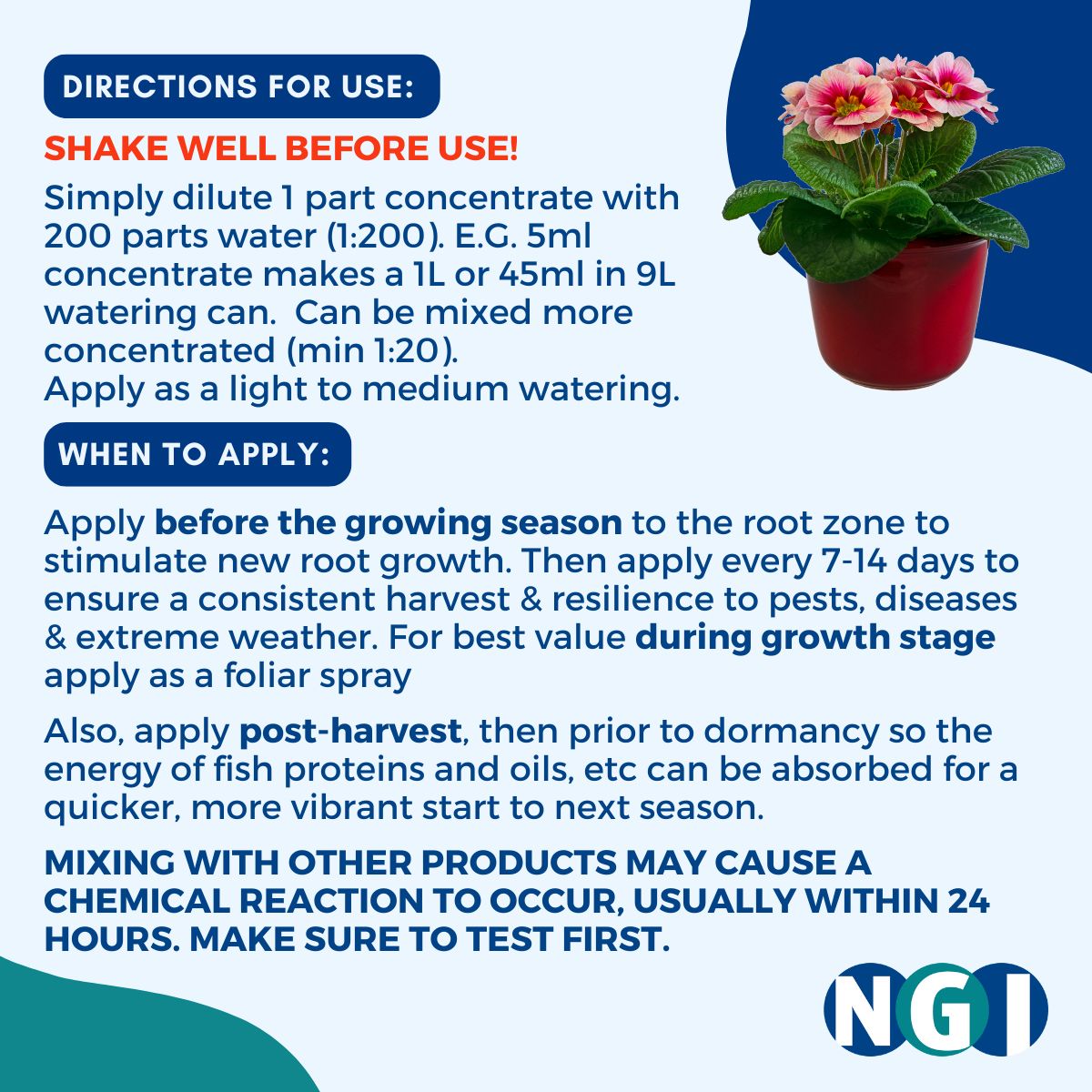 UGF 6-in-1 Organic Liquid Fertiliser