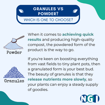 Viagrow Granules vs Powder information